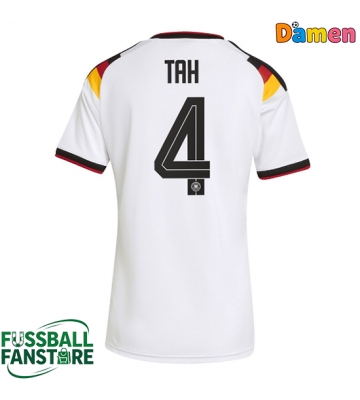 Deutschland Jonathan Tah #4 Replik Heimtrikot Damen WM 2026 Kurzarm